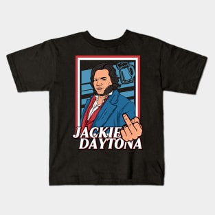 jackie daytona f*ck hand Kids T-Shirt